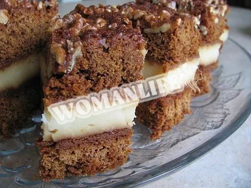 Медовий пиріг з горіхами по-краківськи