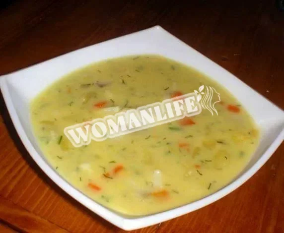 Молочно-рибний суп