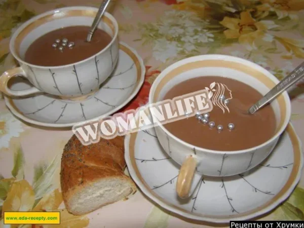 Какао-желе