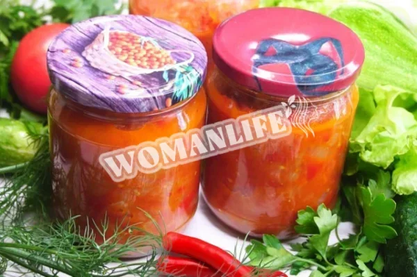Салат шарлотка на зиму