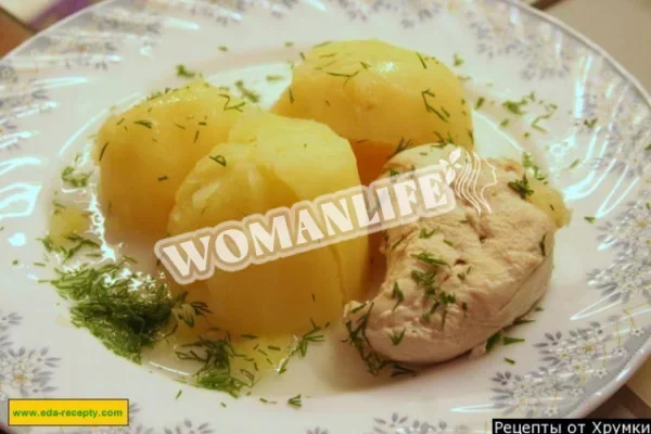 Картопля з куркою по-голландськи