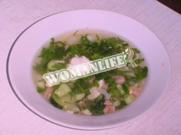 Окрошка "заєць"