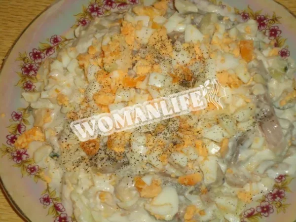Оселедець в йогурті