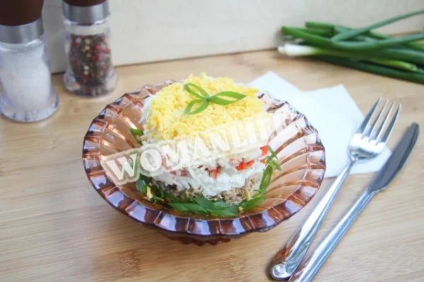 Салат Аристократ з тунцем
