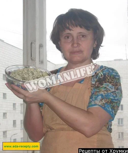 Салат олів'є з грудками і маринованими огірками