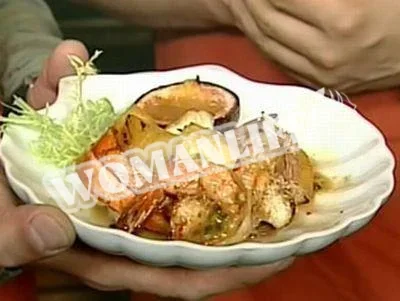 Фламбе з морепродуктів Mariscada