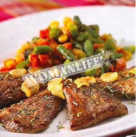 Качка з овочами (орікогіпокім)