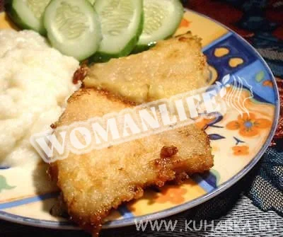 Смажена камбала по-корейськи