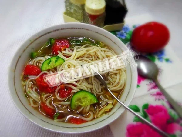 Куксі з яловичиною по-корейськи
