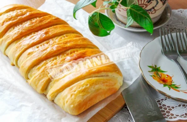 Кулеб'яка з м'ясом