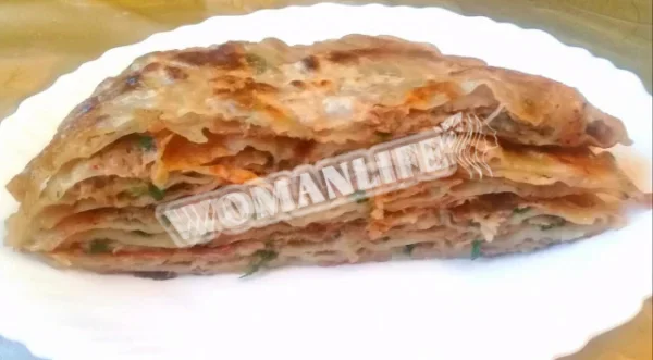 Хліб з начинкою за 5 хвилин