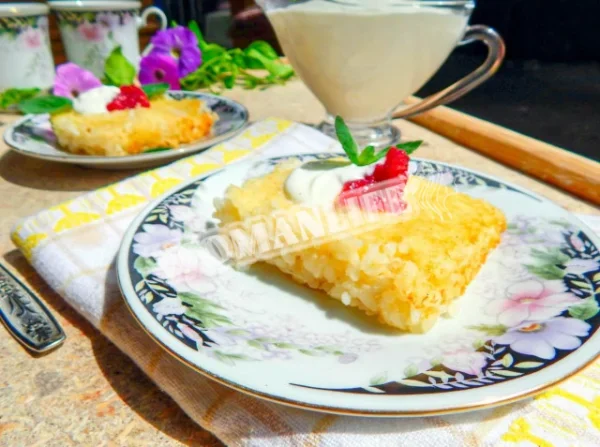 Запіканка з рисової каші