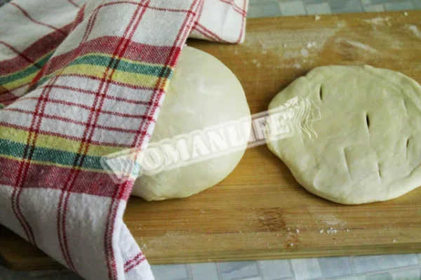 Кефірне тісто для коржів
