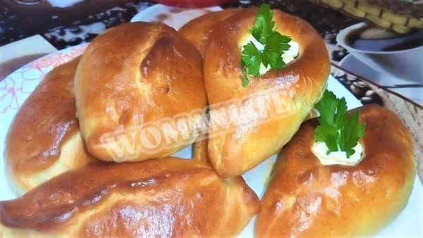 Пиріжки в духовці виходять м'якими і повітряними