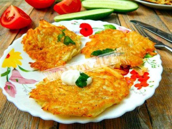 Деруни без борошна