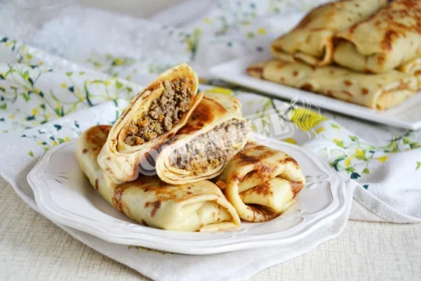 Млинці з печінкою