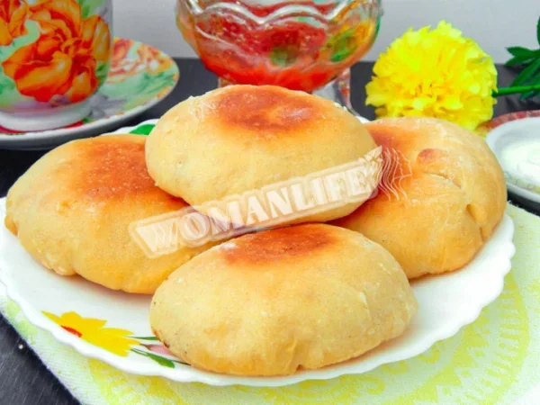 Булочки на сковороді