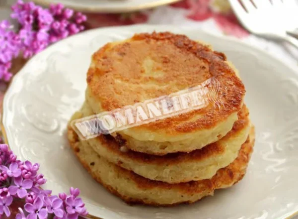 Сирники з кукурудзяним борошном