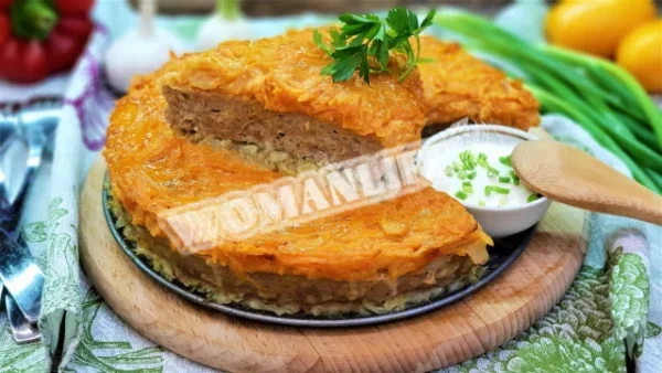 Викладені шарами ліниві голубці