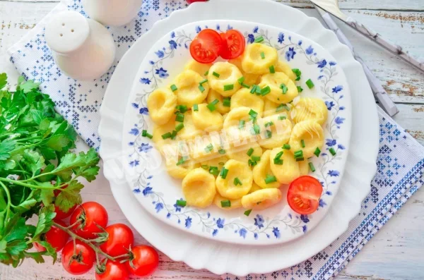 Картопляні вареники