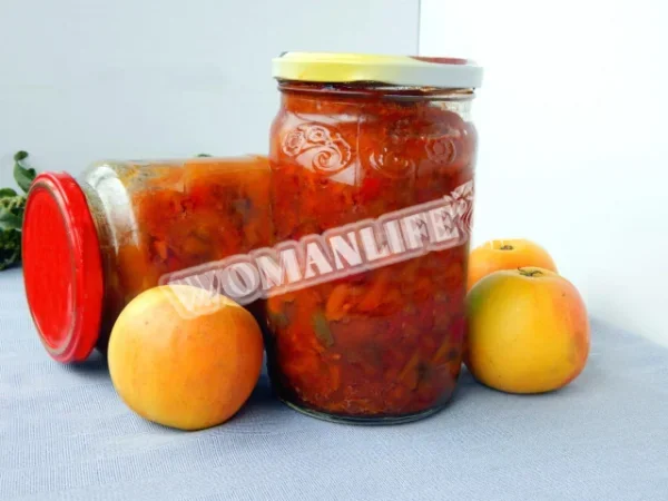 Лечо з яблуками