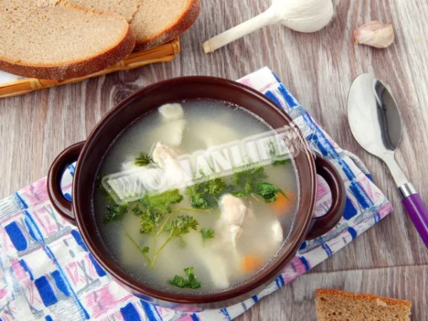 Суп з курячого яйця