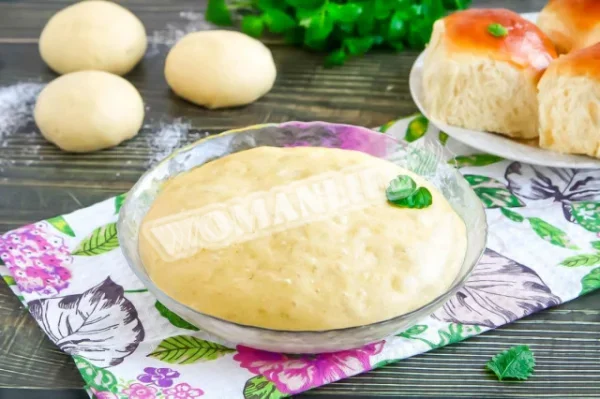Тісто для булочок, як пух