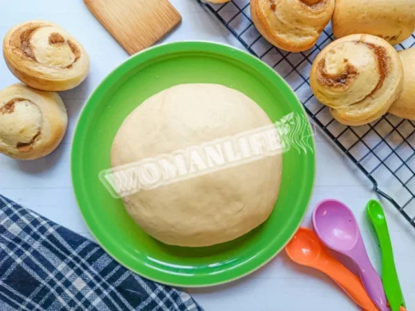 Тісто для булочок на молоці та дріжджах