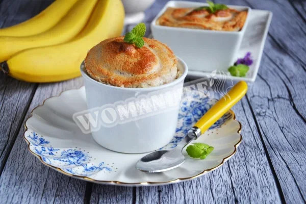 Бананове суфле