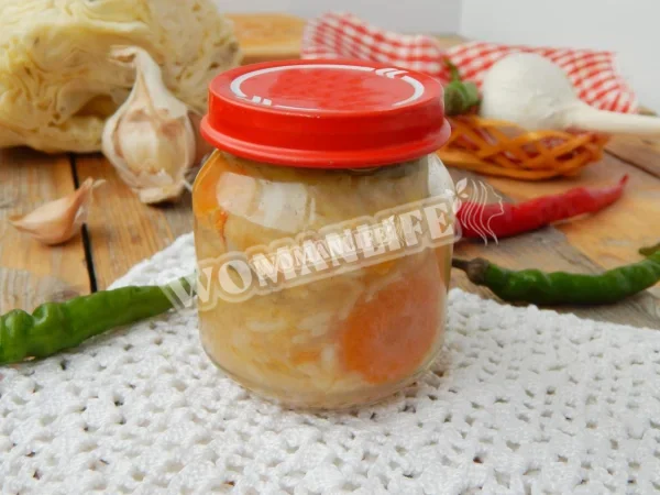 Капуста з рисом на зиму
