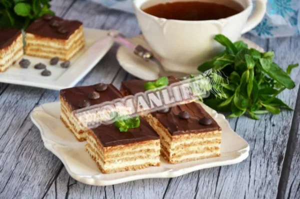 Сирний пиріг з печивом