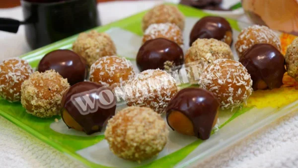 Картопляний пиріг з шоколадом і горіхами