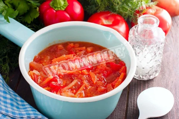 Лечо з морквою, перцем і помідорами