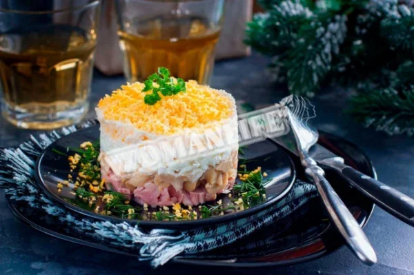 Вечір салату з куркою