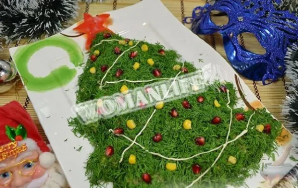 Салат «Ялинка».