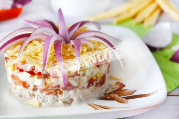 Салат Астра з куркою