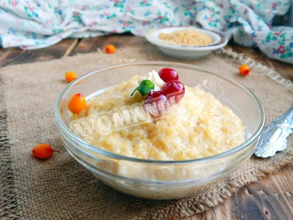Кукурудзяна молочна каша