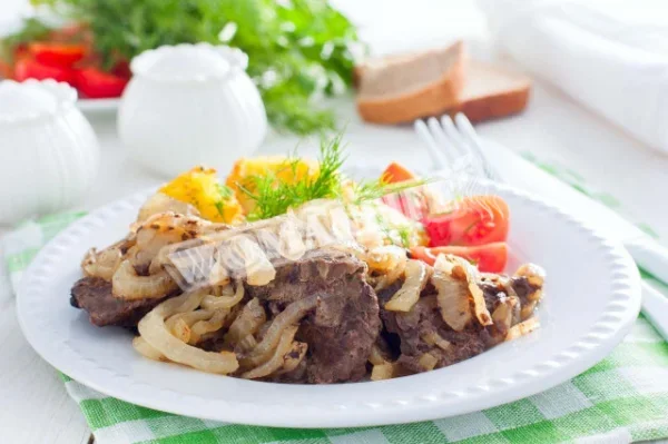 Яловича печінка в духовці