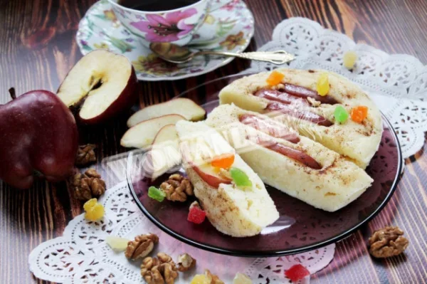 Сирно-манна запіканка в духовці