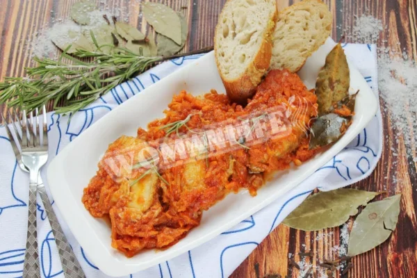 Маринована риба в духовці
