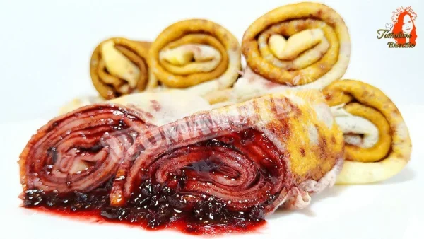 Млинці на молоці для начинки