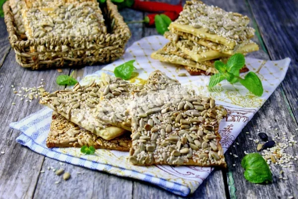 Печиво з соняшником і кунжутом