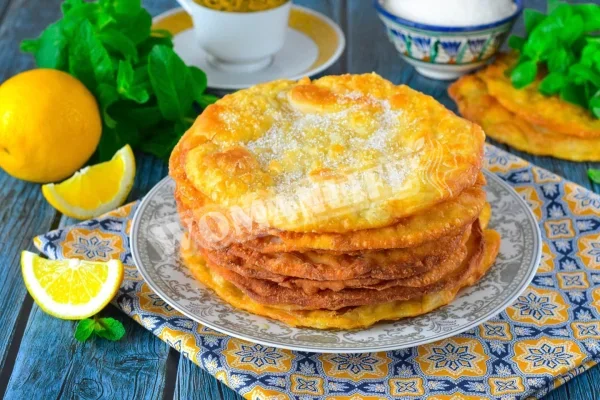 Узбецькі коржі на сковороді