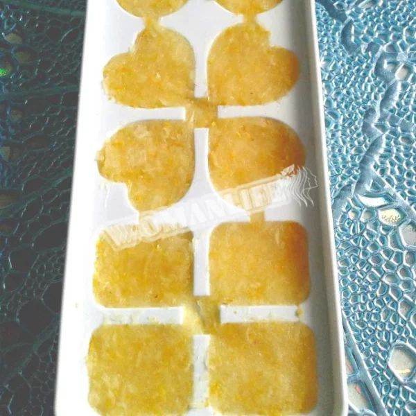 Заморожена лимонна маса