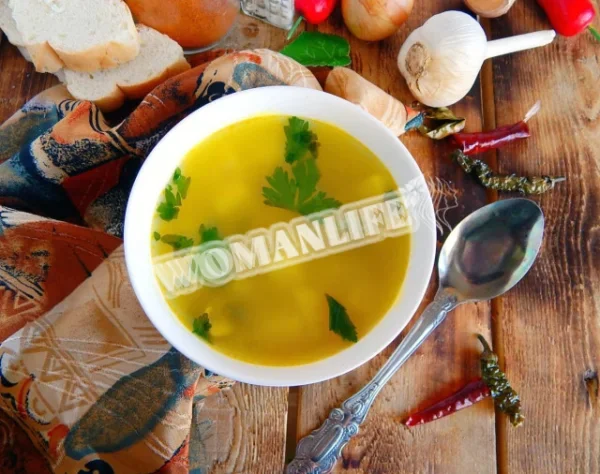 Курячий суп каррі