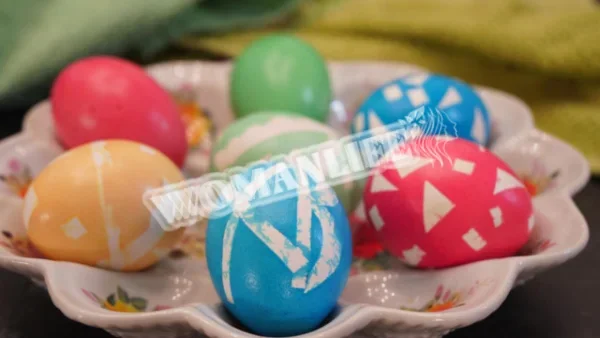 Великодні яйця з аплікацією