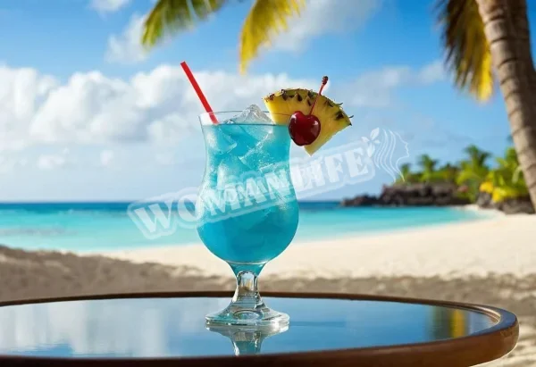 Алкогольний коктейль Blue Hawaii