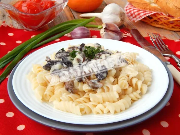 Фрікасе з грибами
