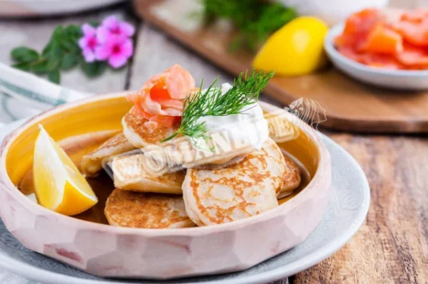 Ванільні млинці з рисового борошна і кефіру