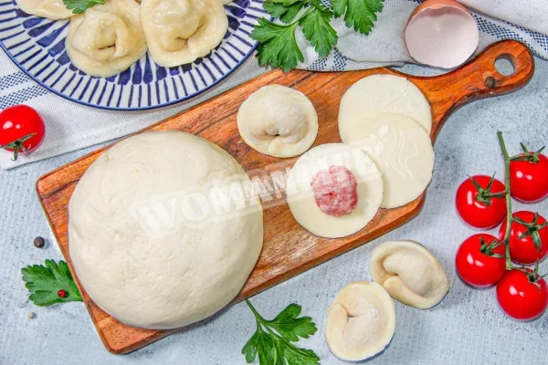 Тісто для вареників з рисового борошна